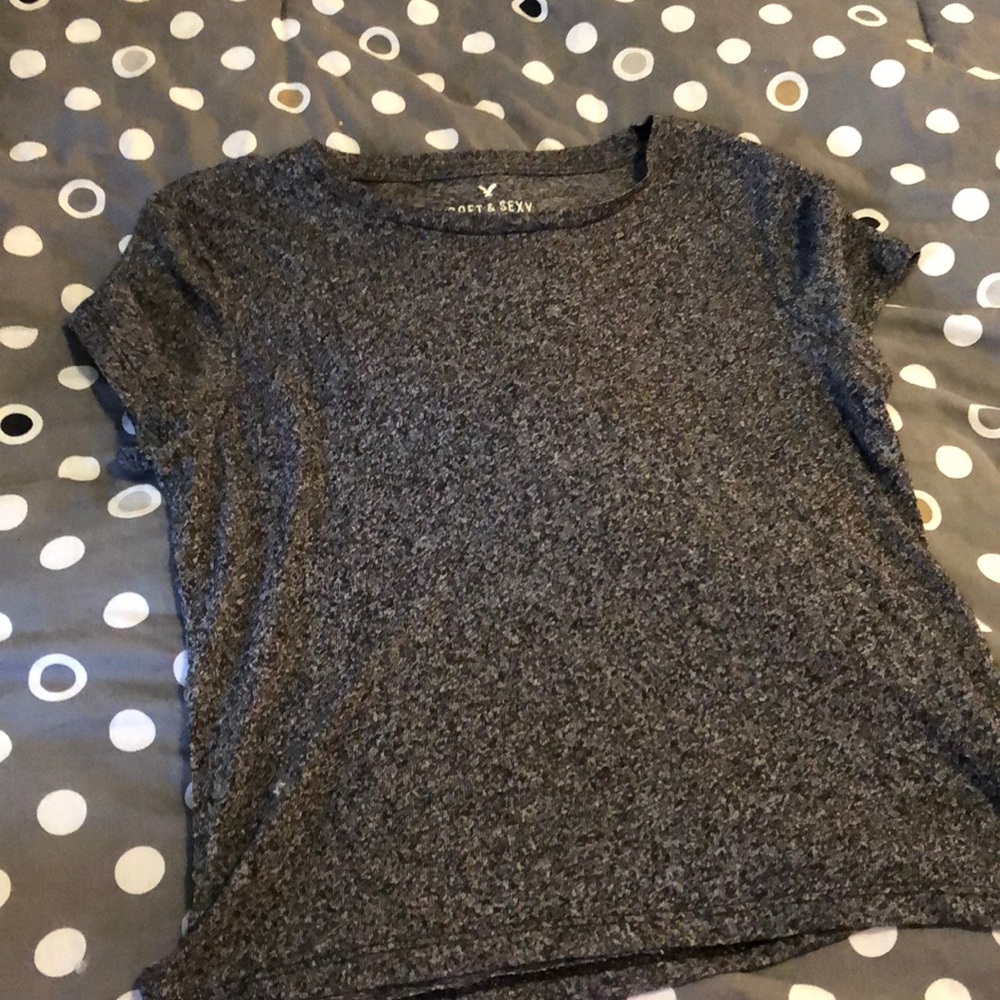 marble crop top